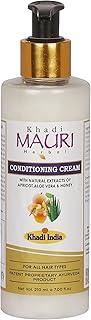Khadi Mauri Herbal Conditioning Cream Shampoo For Dry & Damaged Hair Treatment & Deep Natural Conditioning, 210 Ml