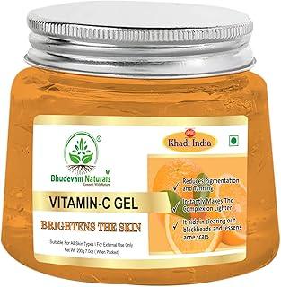 Khadi Herbal Hydrating Face Massage Gel for Anti-Aging, Soothing Formula for Youthful Skin (200GM, Green Gel)