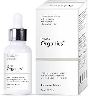 Face Serum Lactic Acid 10% + Ha 2% 30ml