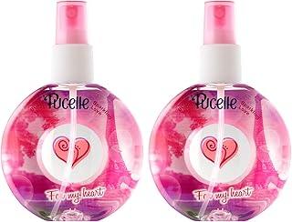 Pucelle Body Mist - Sparkling Love | Refreshing Sweet Floral & Bright Fruity Fragrance | Long Lasting Scent | Ideal Gift For Women | 150 ml | Pack of 2 | Made in Indonesia