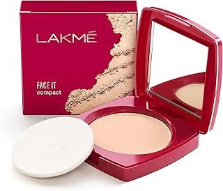 LAKMÉ Nourishing,Smoothening Face It Matte Compact For Normal Skin, Coral, 9 G, Multicolor