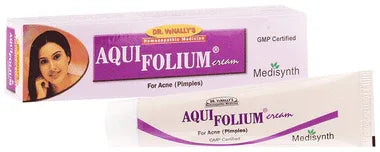 Medisynth Aqui Folium Cream tube of 20 gm cream
