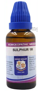 Father Muller Sulphur Drop 1M bottle of 30 ml oral drops