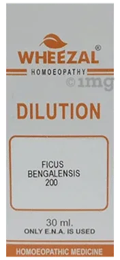 Wheezal Ficus Bangalensis Dilution 200 bottle of 30 ml dilution