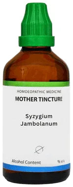 LDD Bioscience Syzygium Jambolanum Mother Tincture Q bottle of 100 ml mother tincture