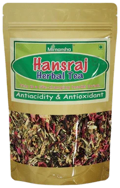 Mimansha Hansraj Herbal Tea packet of 100 gm tea