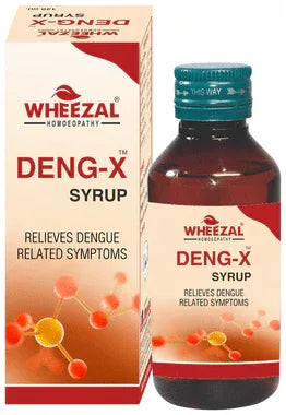 Wheezal Deng-X Syrup bottle of 200 ml syrup