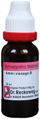 Dr. Reckeweg Ammi Visn Mother Tincture Q bottle of 20 ml mother tincture