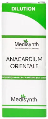 Medisynth Anacardium Orientale Dilution 30 bottle of 30 ml dilution