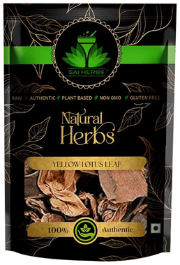 Sai Herbs Yellow Lotus Leaf packet of 250 gm leaves