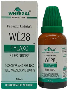 Wheezal WL28 Piles Drop bottle of 30 ml drop