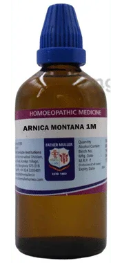 Father Muller Arnica Montana 1M Drop bottle of 100 ml drop