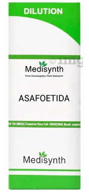 Medisynth Asafoetida Dilution 10M bottle of 30 ml dilution