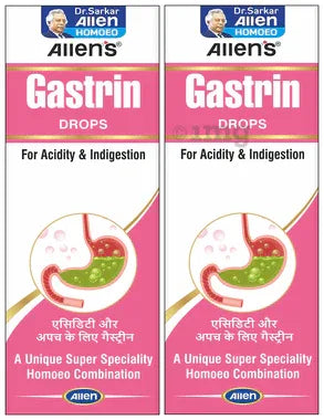 Allen Laboratories Gastrin Drops (30ml Each) combo pack of 2 bottles