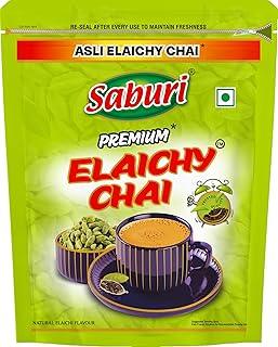 Saburi Premium Elaichi (Cardamom) Tea – 1kg | Aromatic & Flavourful Chai Blend | Refreshing Indian Tea with Natural Cardamom Flavour