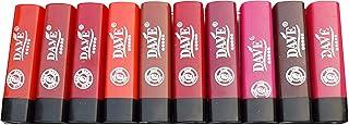 DA.VE Weightless Lipstick, Natural Finish, 10g - Red