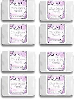 Alve Professional Alum Stone Powder, 100g, Pack of 8