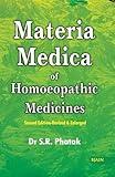 Materia Medica of Homoeopathic Medicines - 2nd Edition Revised  Enlarged