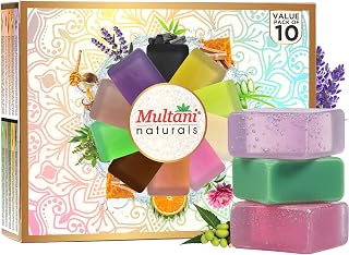 Natural Assorted Soap Gift Set - 125 gm (Pack Of 10)