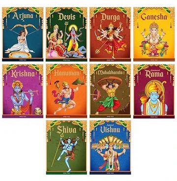 Tales From Indian Mythology (Collection Of 10 Books): Story Books For Kids