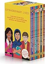The Extraordinary Lives 10 Books Boxset: A Treasury of 10 Brilliant Biographies for kids | Black-and-White Illustrations | Ages 7+ | Stephen Hawking, Anne Frank, Mahatma Gandhi, and More!)