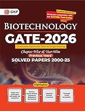 GKP GATE 2026 Biotechnology Engineering | Chapter & Year Wise Solved Papers 2000–2025 |26 Years’ PYQs for Concept Clarity & Exam Success | Essential Guide to Master GATE Exam | With GATEflix Test Series