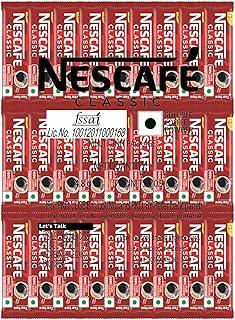 NESCAFE Classic Instant Coffee Powder | Great start to your morning | 100% Pure Coffee | 64.8 g (72 units x 0.9 g each) Pack, Packet
