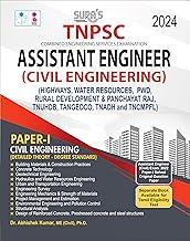 SURA`S TNPSC Assistant Engineer Civil Engineering Paper I Exam Book Guide in English Medium 2024