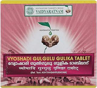VAIDYARATNAM Vyoshadi Gulgulu Gulika Tablet - 100| Ayurvedic Products | Ayurveda Products (VVYOSGGT100TAB)