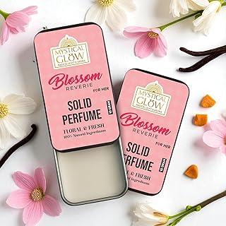 Blossom Riverie Solid Perfume | Long-Lasting Natural Fragrance | Cherry Blossom, Jasmine & Sandalwood Balm | Alcohol-Free & Skin-Friendly Perfume | Mystical Floral Blend