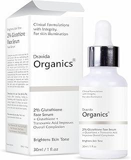 Dravida Organics Glutathione Serum for Fairness Reduce Pigmentation (30 ml)