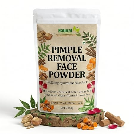 Natural Health & Herbal Products Pimple Removal Face Powder Traditional Ayurvedic Face Pac