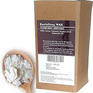 Emulsifying Wax Non-Ionic, 250 Grams, Emulsifier For Homemade Cosmetics, Creams, Lotions | Non-Toxic Easy to Use | DIY Lotions & Cream 100% Vegetable Derived | EMULSIFYING WAX NF