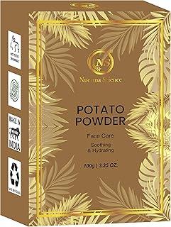 Nuerma Science Natural Potato Powder for Healthy Skin Lightening, Whitening Skin tone and Reduce Dark Spots, Fine Line, Wrinkles, Acne Spots & Dark Circles - 100 GM