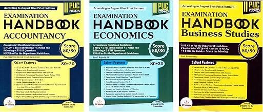 SPR 2nd PUC Handbook - ECONOMICS. BUSINESS STUDIES. ACCOUNTANCY|Set Of 3 Books|KSEAB Per the Department Guidelines| [Library Binding] Damodar Pai B P and Rajesh B [Library Binding] Damodar Pai B P and Rajesh B