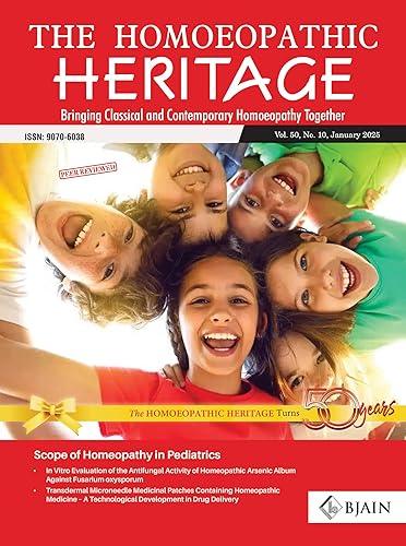 THE HOMOEOPATHIC HERITAGE - Bringing Classical and Contemporary Homoeopathy Together (January 2025) by THE HOMOEOPATHIC HERITAGE - Bringing Classical and Contemporary Homoeopathy Together byBJAIN