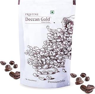 PRISTINE Deccan Gold Medium Roasted Filter Coffee Powder (Coffee-80%, Chicory-20%) 500g