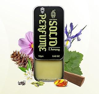 Raro Aroma Solid perfume L homme Luxury fragrance for men and women made with organic and natural ingredients 12 grm travel friendly