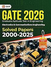 GKP GATE 2026 Electronics & Communication Engineering |Solved Papers 2000-2025| 26 Years’ PYQs for Concept Clarity & Exam Success | General Aptitude, Engineering Maths & Technical Section | Must Have for GATE Aspirants | With GATEflix Test Series