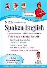 NICE SPOKEN ENGLISH 2-in-1 Communicative Grammar + Spoken English Skills | English-Telugu