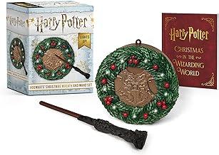 HARRY POTTER: HOGWARTS CHRISTMAS WREATH AND WAND SET