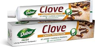 Dabur Herb'l Clove Cavity Protection Toothpaste - 200g | No added Fluoride & Parabens | For Strong & Health Teeth