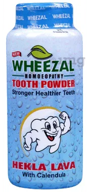 Bestseller Wheezal Hekla Lava with Calendula Tooth Powder