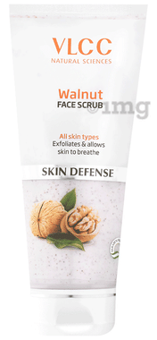 VLCC Walnut Face Scrub tube of 80 gm scrub
