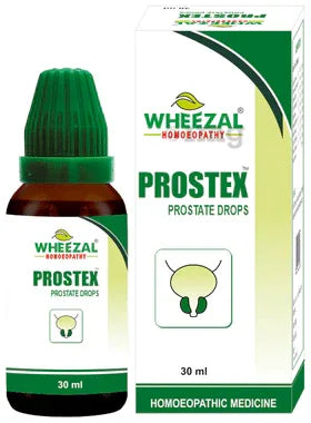 Wheezal Homoeopathy Prostex Prostate Drops bottle of 30 ml oral drops
