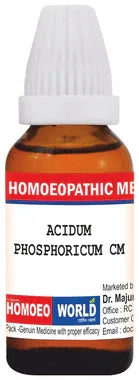 Dr. Majumder Homeo World Acidum Phosphoricum Dilution (30ml Each) CM combo pack of 2 bottles