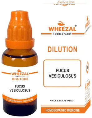 Wheezal Fucus Vesiculosus Dilution 30 bottle of 30 ml dilution