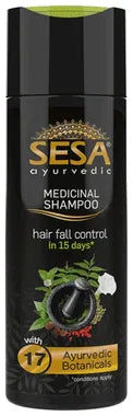 Sesa Ayurvedic Medicinal Shampoo bottle of 200 ml shampoo