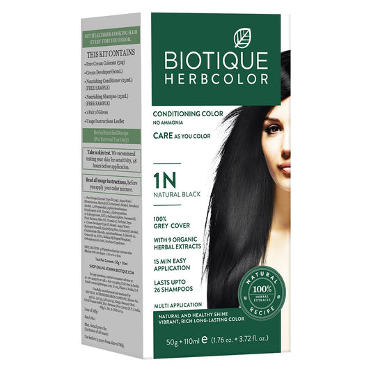 Biotique Herbcolor 4N  Brown