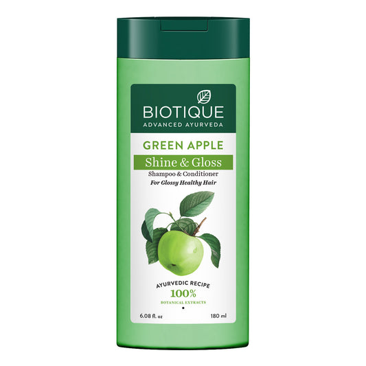 Green Apple Shine & Gloss Shampoo & Conditioner 650 ml